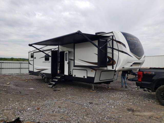 4YDF36226M1532479 - 2021 KEYSTONE SPRINTER WHITE photo 1