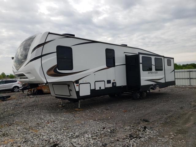 4YDF36226M1532479 - 2021 KEYSTONE SPRINTER WHITE photo 2