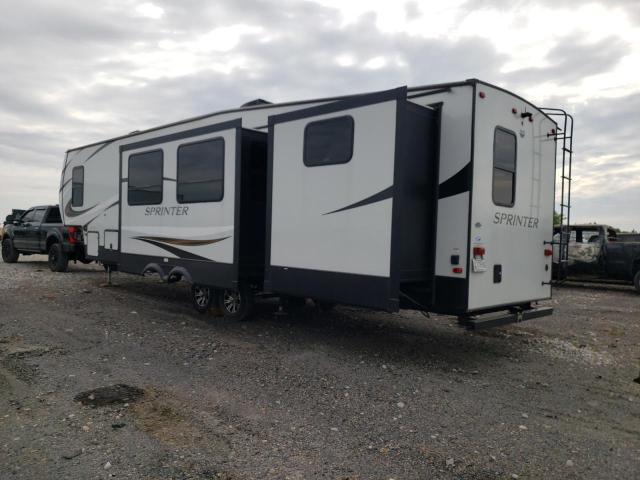 4YDF36226M1532479 - 2021 KEYSTONE SPRINTER WHITE photo 3