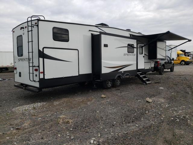 4YDF36226M1532479 - 2021 KEYSTONE SPRINTER WHITE photo 4