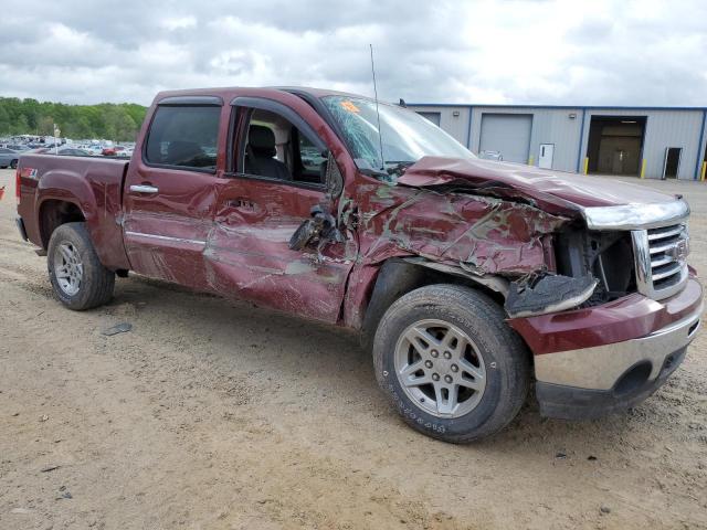 3GTEK33M79G239957 - 2009 GMC SIERRA K1500 SLT BURGUNDY photo 4