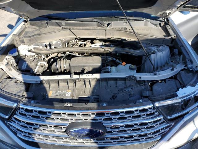 1FMSK7FH0MGA85035 - 2021 FORD EXPLORER LIMITED SILVER photo 12