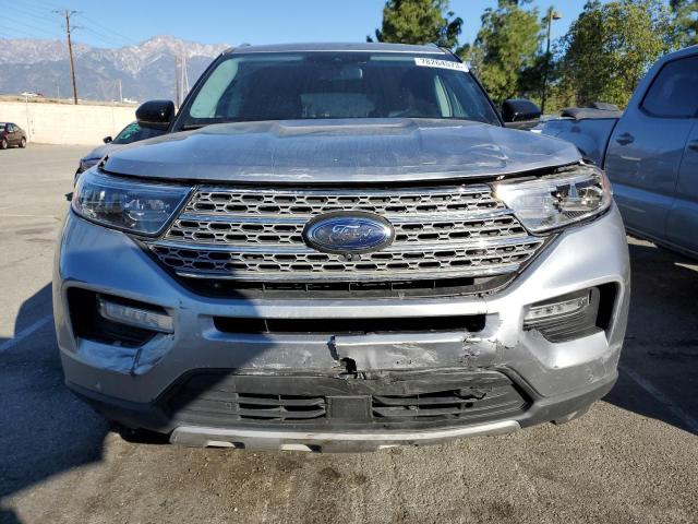 1FMSK7FH0MGA85035 - 2021 FORD EXPLORER LIMITED SILVER photo 5