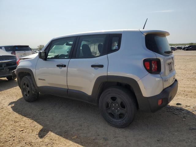 ZACCJBAB5JPJ37109 - 2018 JEEP RENEGADE SPORT ვერცხლისფერი ფოტო 2
