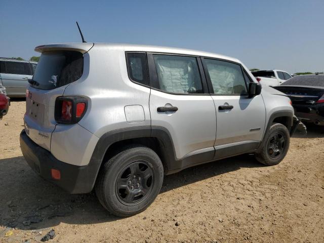 ZACCJBAB5JPJ37109 - 2018 JEEP RENEGADE SPORT ვერცხლისფერი ფოტო 3