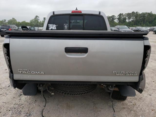 5TFJU4GN6FX068756 - 2015 TOYOTA TACOMA DOUBLE CAB PRERUNNER SILVER photo 6