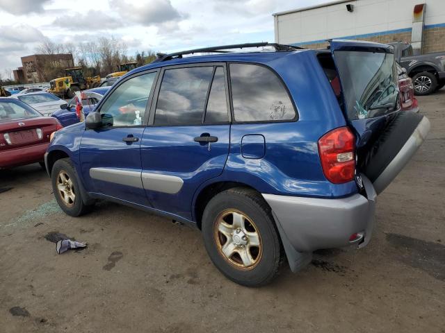 JTEGD20V450054530 - 2005 TOYOTA RAV4 BLUE photo 2