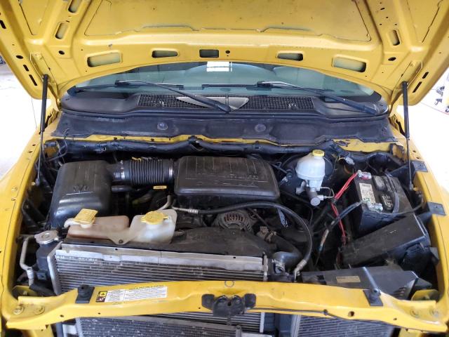 1D7HA18P07S246610 - 2007 DODGE RAM 1500 ST YELLOW photo 11