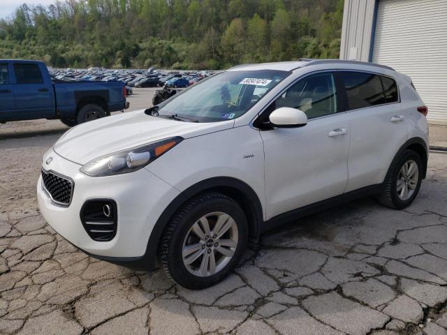 KNDPMCACXH7086384 - 2017 KIA SPORTAGE LX WHITE photo 1