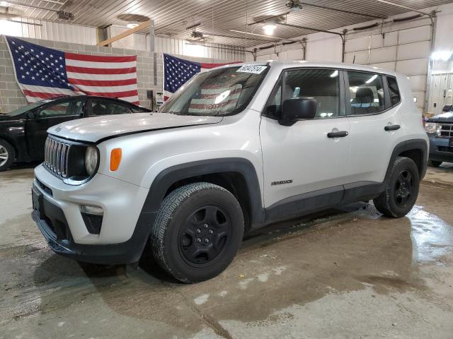 ZACNJAAB0KPK36893 - 2019 JEEP RENEGADE SPORT GRAY photo 1