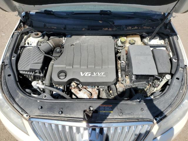 1G4GE5ED6BF136928 - 2011 BUICK LACROSSE CXS 白色 照片 11