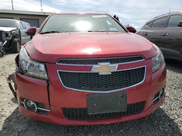 1G1PH5S92B7287716 - 2011 CHEVROLET CRUZE LTZ RED photo 5