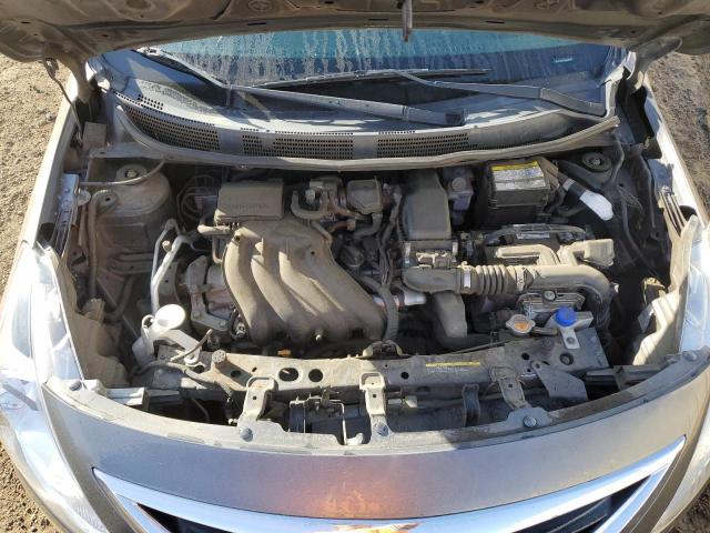 3N1CN7AP2HL840382 - 2017 NISSAN VERSA S CHARCOAL photo 11