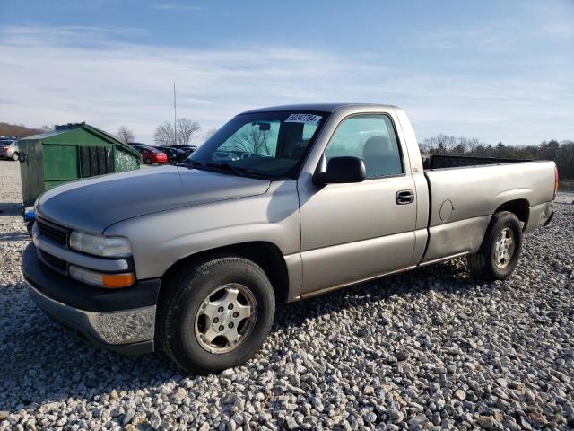 1GCEC14W91Z202818 - 2001 CHEVROLET SILVERADO C1500 SILVER photo 1