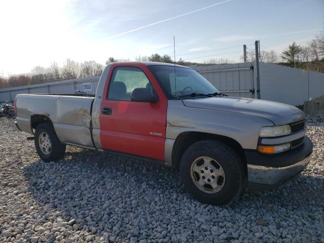 1GCEC14W91Z202818 - 2001 CHEVROLET SILVERADO C1500 SILVER photo 4