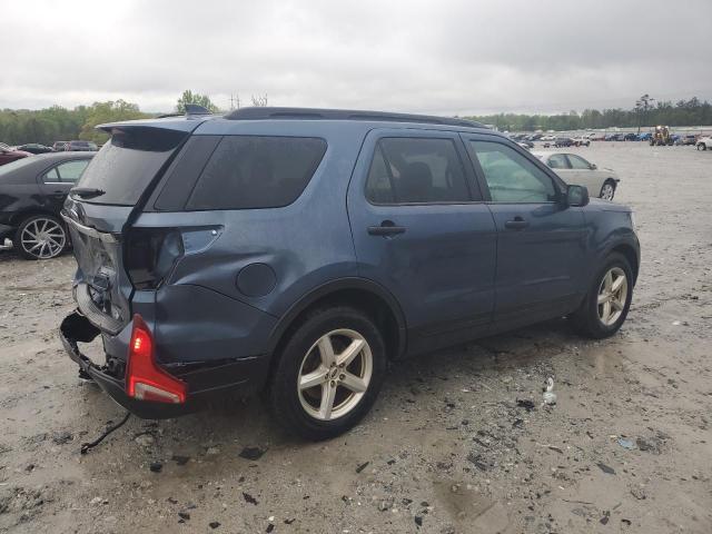 1FM5K7B81JGC80530 - 2018 FORD EXPLORER BLUE photo 3