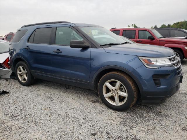 1FM5K7B81JGC80530 - 2018 FORD EXPLORER BLUE photo 4