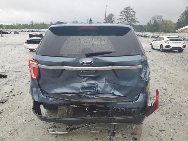 1FM5K7B81JGC80530 - 2018 FORD EXPLORER BLUE photo 6