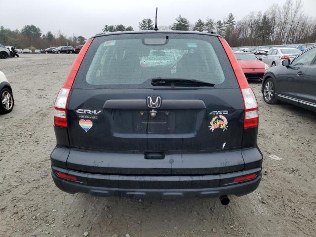 5J6RE4H39BL060904 - 2011 HONDA CR-V LX BLACK photo 6