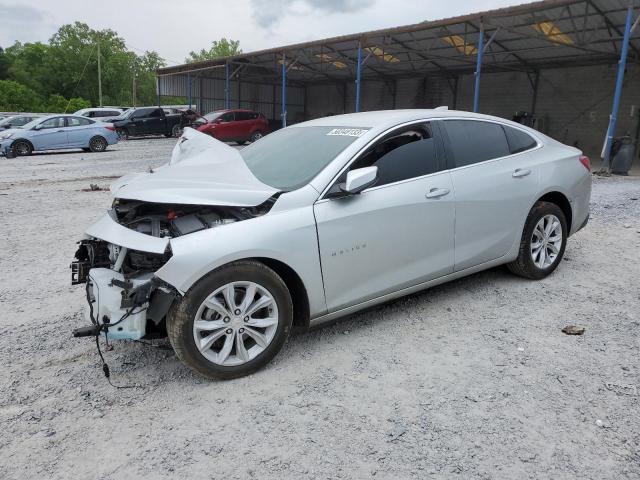 1G1ZD5ST4NF145619 - 2022 CHEVROLET MALIBU LT SILVER photo 1