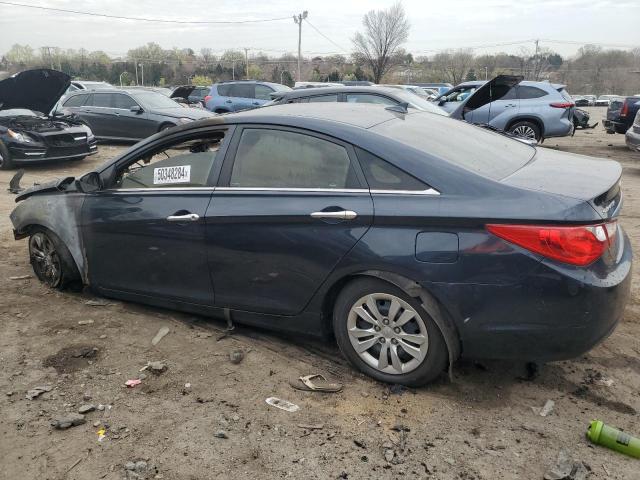 5NPEB4AC4CH347211 - 2012 HYUNDAI SONATA GLS BLUE photo 2