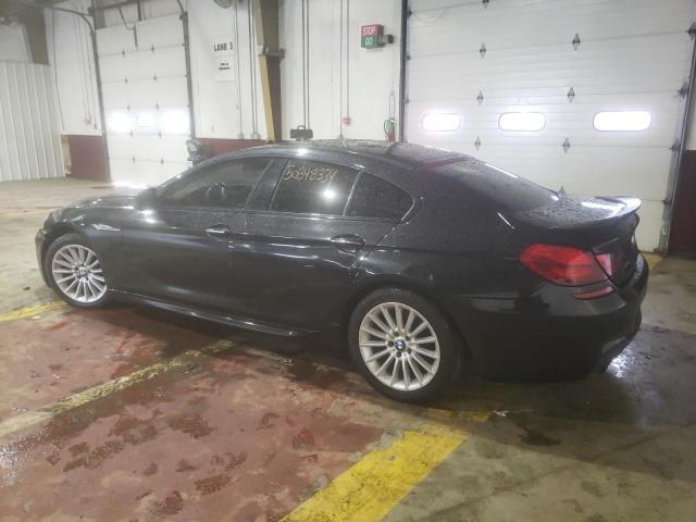 WBA6B8C5XEDZ72518 - 2014 BMW 640 XI GRAN COUPE BLACK photo 2