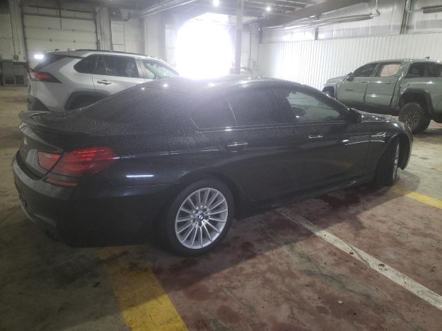 WBA6B8C5XEDZ72518 - 2014 BMW 640 XI GRAN COUPE BLACK photo 3