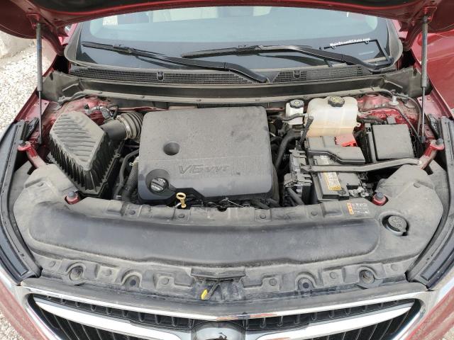 5GAEVAKW1LJ266349 - 2020 BUICK ENCLAVE ESSENCE 勃艮第红 照片 12