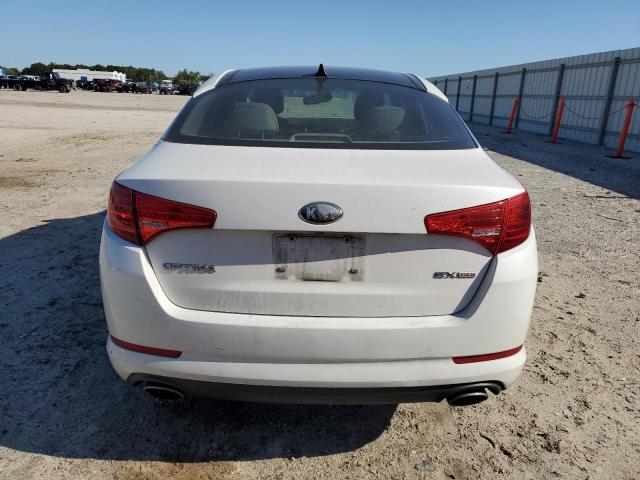 5XXGN4A78DG200955 - 2013 KIA OPTIMA EX WHITE photo 6