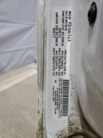 ZFBERFATXG6B28699 - 2016 RAM PROMASTER WHITE photo 14