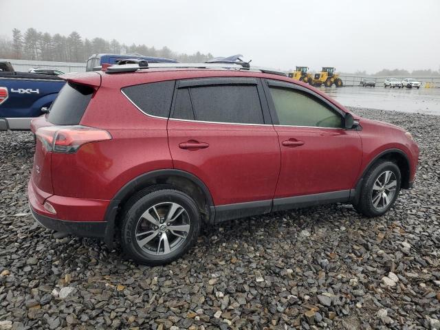 2T3RFREV5JW817119 - 2018 TOYOTA RAV4 ADVENTURE RED photo 3