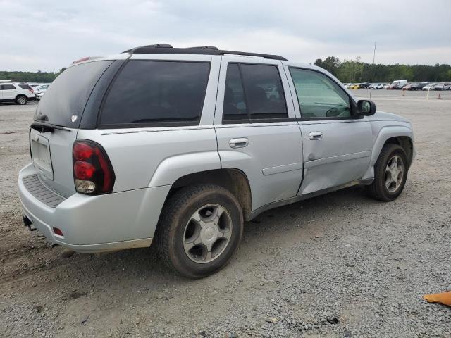 1GNDS13S982147374 - 2008 CHEVROLET TRAILBLAZE LS SILVER photo 3