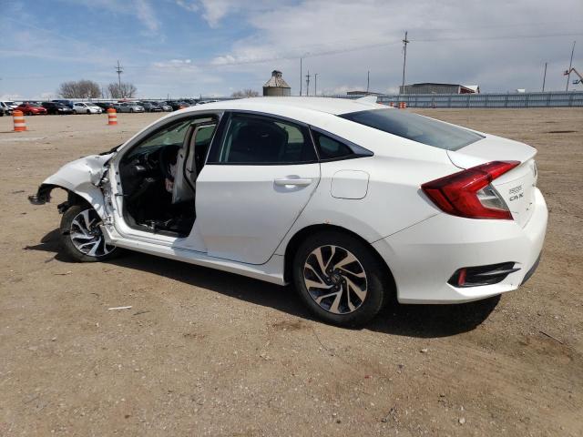 19XFC2F7XJE207540 - 2018 HONDA CIVIC EX WHITE photo 2