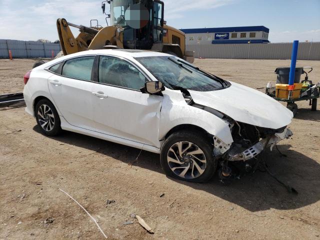 19XFC2F7XJE207540 - 2018 HONDA CIVIC EX WHITE photo 4