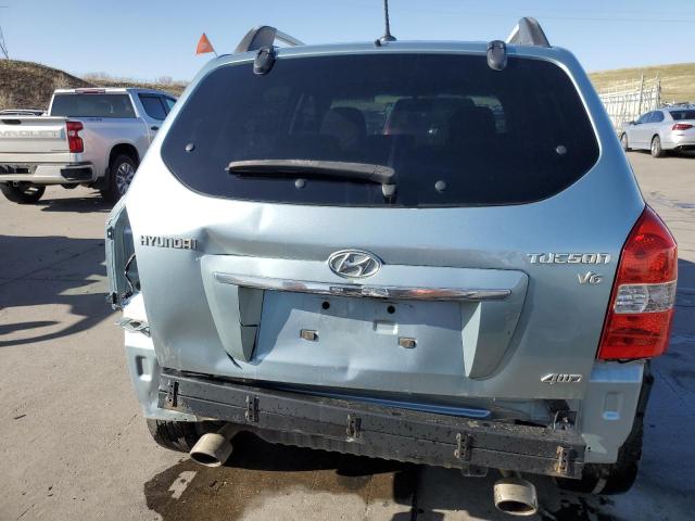 KM8JN72D59U943856 - 2009 HYUNDAI TUCSON SE BLUE photo 6