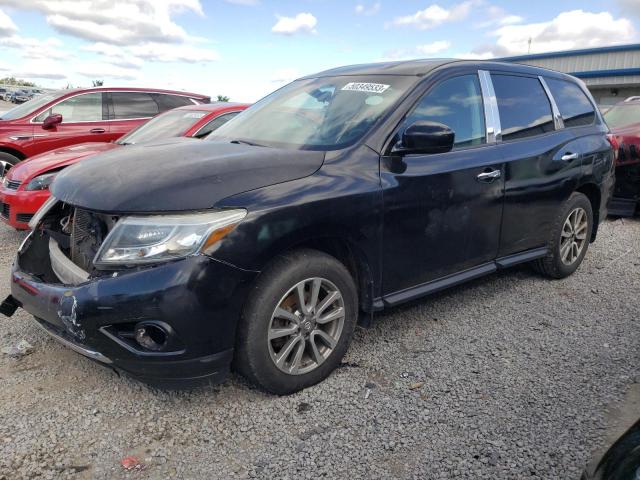 5N1AR2MM9DC646365 - 2013 NISSAN PATHFINDER S BLACK photo 1