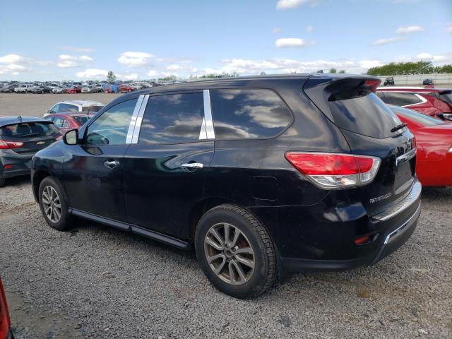 5N1AR2MM9DC646365 - 2013 NISSAN PATHFINDER S BLACK photo 2