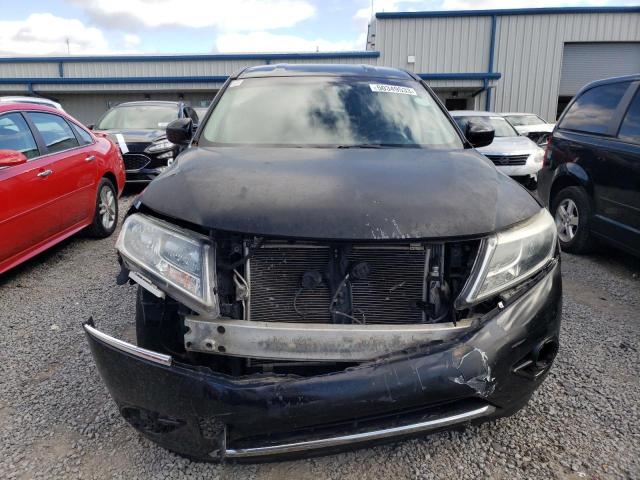 5N1AR2MM9DC646365 - 2013 NISSAN PATHFINDER S BLACK photo 5