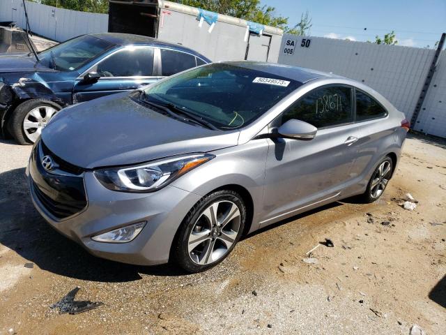 KMHDH6AHXEU023959 - 2014 HYUNDAI ELANTRA CO GS SILVER photo 1