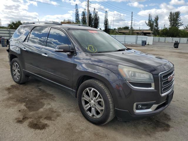 1GKKRSKD6FJ222236 - 2015 GMC ACADIA SLT-2 GRAY photo 4