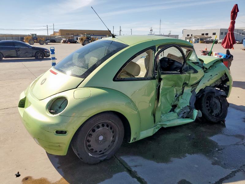 3VWBK31C05M416340 - 2005 VOLKSWAGEN NEW BEETLE GL 绿色 照片 3