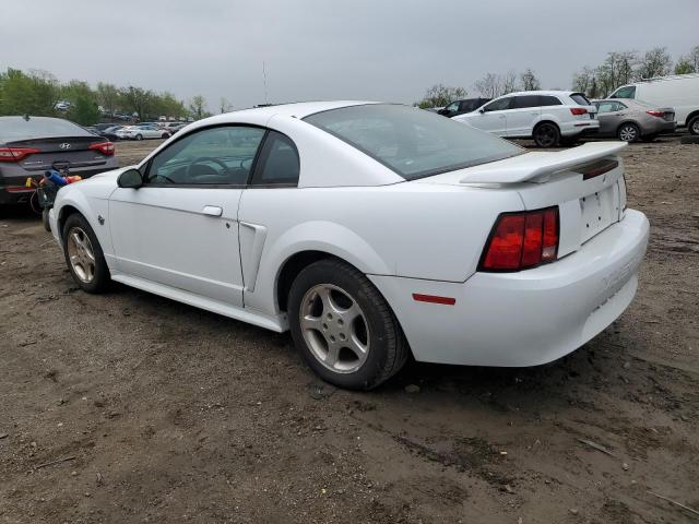 1FAFP40444F100465 - 2004 FORD MUSTANG WHITE photo 2