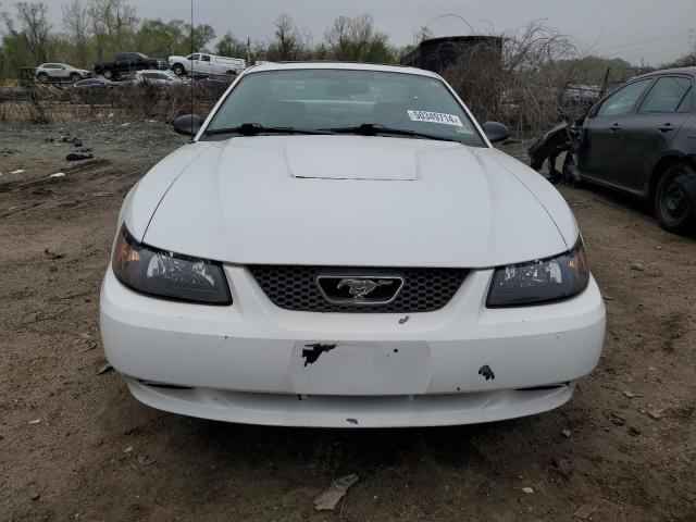 1FAFP40444F100465 - 2004 FORD MUSTANG WHITE photo 5