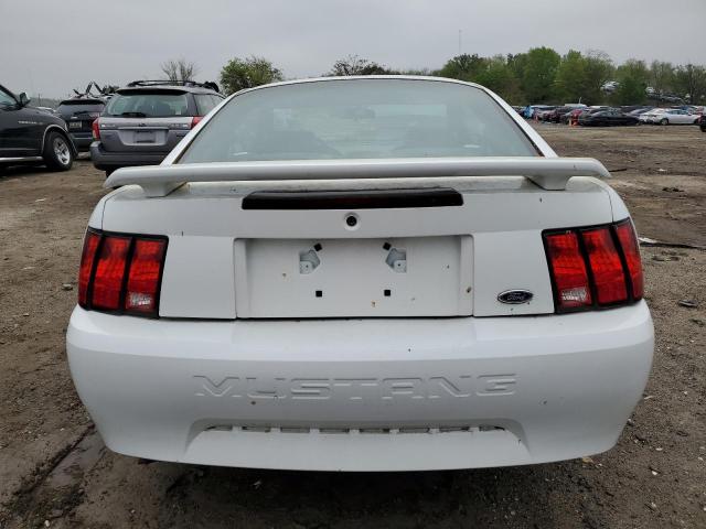 1FAFP40444F100465 - 2004 FORD MUSTANG WHITE photo 6