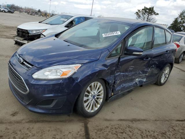 1FADP5AU2HL117901 - 2017 FORD C-MAX SE BLUE photo 1