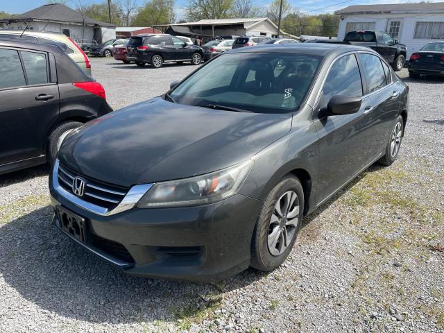 1HGCR2F34DA269572 - 2013 HONDA ACCORD LX GRAY photo 2