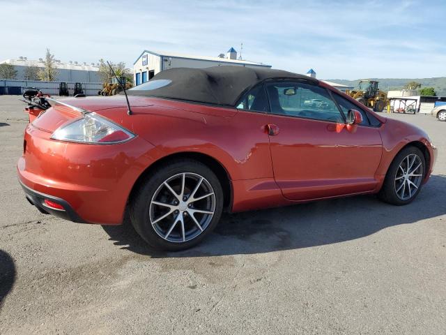 4A37L5EF0BE002740 - 2011 MITSUBISHI ECLIPSE SPYDER GS ORANGE photo 3