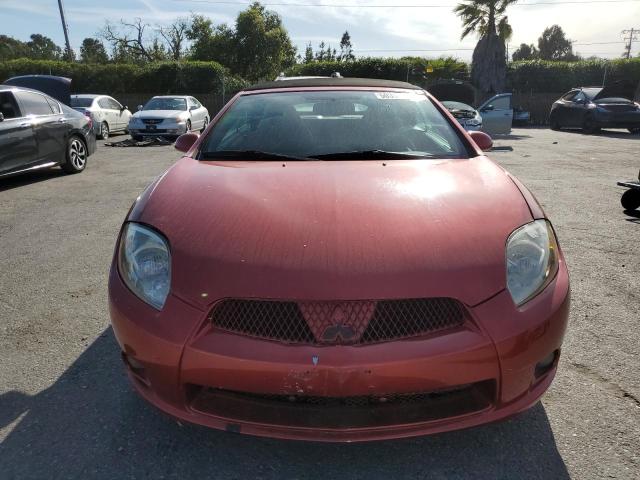 4A37L5EF0BE002740 - 2011 MITSUBISHI ECLIPSE SPYDER GS ORANGE photo 5