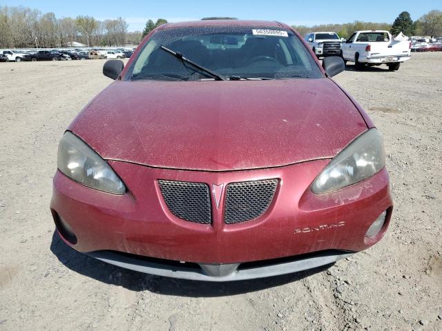 2G2WP552061110917 - 2006 PONTIAC GRAND PRIX 勃艮第红 照片 5