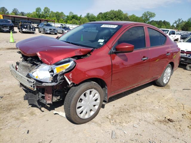 3N1CN7AP5JL821489 - 2018 NISSAN UK S RED photo 1